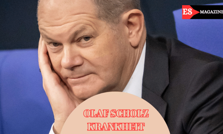 olaf scholz krankheit