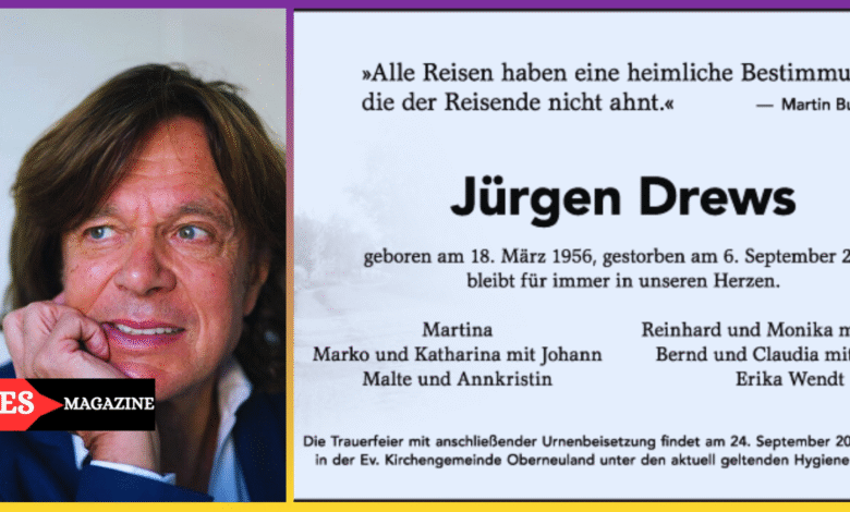 Jürgen Drews Todesanzeige