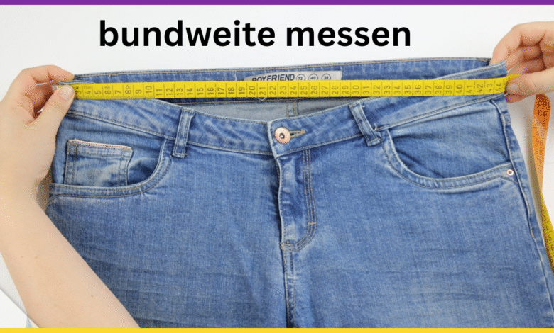 bundweite messen
