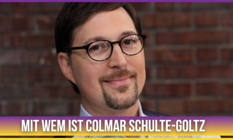 mit wem ist colmar schulte-goltz verheiratet