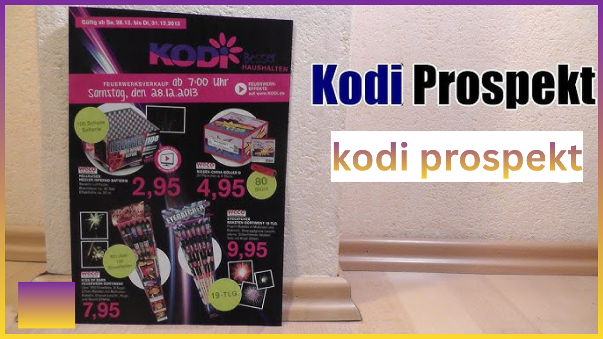 kodi prospekt